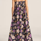 Nisus Hibiscus Print Dress