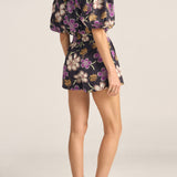 Sample - Antiope Hibiscus Print Top