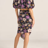 Sample - Antiope Hibiscus Print Top