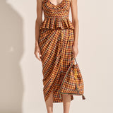 Sample - Nile Skirt Kalamata Stripe