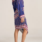 Aegis Ikat Scarf Print Skirt