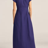 Heraklion Blue Patchwork Dress