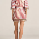 Hymen Oia Stripe Skirt