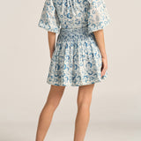 Gaea Batik Print Dress