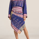 Aegis Ikat Scarf Print Skirt