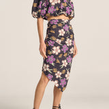 Aegis Hibiscus Print Skirt
