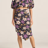 Aegis Hibiscus Print Skirt