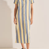 Sample - Hypnos Xania Stripe Shirtdress