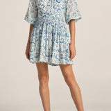 Gaea Batik Print Dress