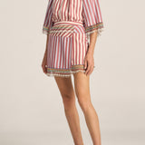 Hymen Oia Stripe Skirt