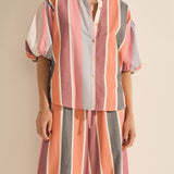 Sample - Linus Fira Stripe Cotton Shirt