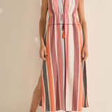 Sample - Babylon Fira Stripe Cotton Dress