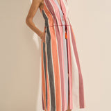 Sample - Babylon Fira Stripe Cotton Dress