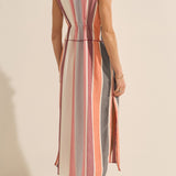 Sample - Babylon Fira Stripe Cotton Dress