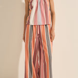 Sample - Hylas Fira Stripe Cotton Top