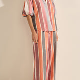 Sample - Linus Fira Stripe Cotton Shirt