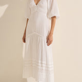 Sample - Acantha White Voile Dress