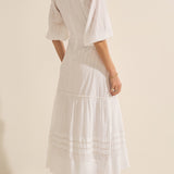 Sample - Acantha White Voile Dress