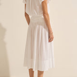 Diana White Voile Skirt