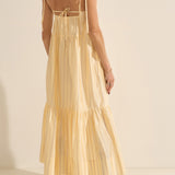 Sample - Enyo Killini Stripe Silk Dress