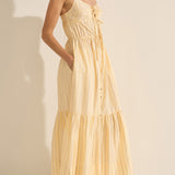 Sample - Enyo Killini Stripe Silk Dress