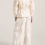 Astrea Cream Moroccan Boucle Pants