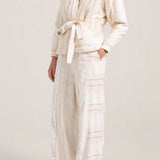 Astrea Cream Moroccan Boucle Pants
