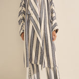 Cypress Chios Boucle Stripe Coat