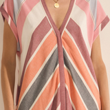 Cythera Fira Stripe Caftan