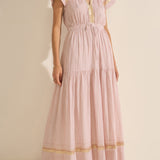 Fate Ithaki Stripe Cotton Voile Dress
