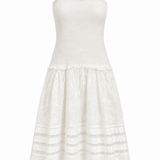 Sample - Maia White Voile Dress