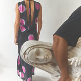 Archer Kusama Dot Silk Dress