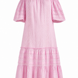 Sample - Achlys Lilac Lurex Dobby Voile Dress
