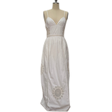 Sample - White Lace Poplin Myrtle Dress