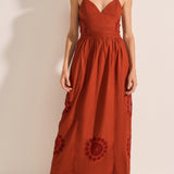 Sample - Picante Lace Poplin Myrtle Dress