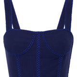 Sample - Beacon Blue Odysseus Tank Top