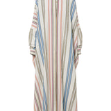 Pollux Byron Stripe Maxi Caftan Dress