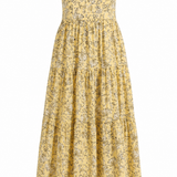 Sample - Yellow Batik Print Sundress