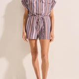 Sample - Sifnos Stripe Sestus Playsuit