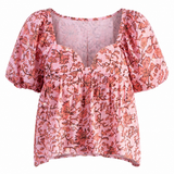 Sample - Blush Puff Sleeve Hera Top
