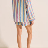 Thalia Mykonos Stripe Shirt