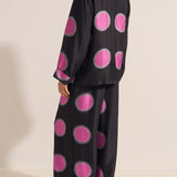 Thalia Kusama Dot Silk Shirt