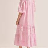 Sample - Achlys Lilac Lurex Dobby Voile Dress