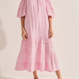 Sample - Achlys Lilac Lurex Dobby Voile Dress