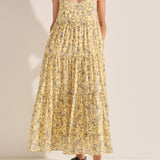 Sample - Yellow Batik Print Sundress