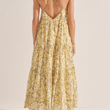 Sample - Yellow Batik Print Sundress