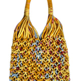 Macrame Sun Print Bag