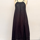 Sample - Black Griffin Poplin Lace Dress