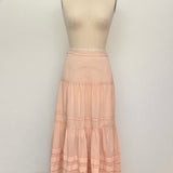 Sample - Blush Dobby Maxi Skirt