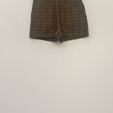 Sample - Green Handloom Mini Shorts